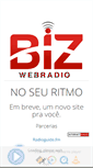 Mobile Screenshot of bizwebradio.com