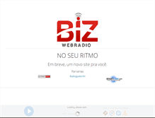 Tablet Screenshot of bizwebradio.com